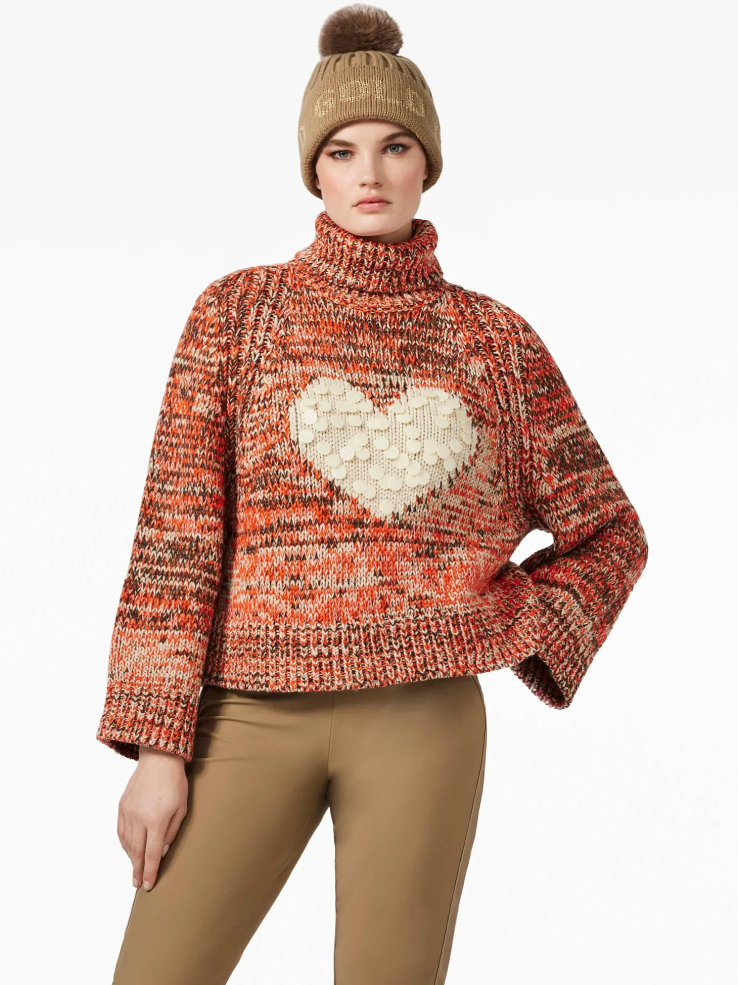 AIMEE Long Sleeve Knit Sweater