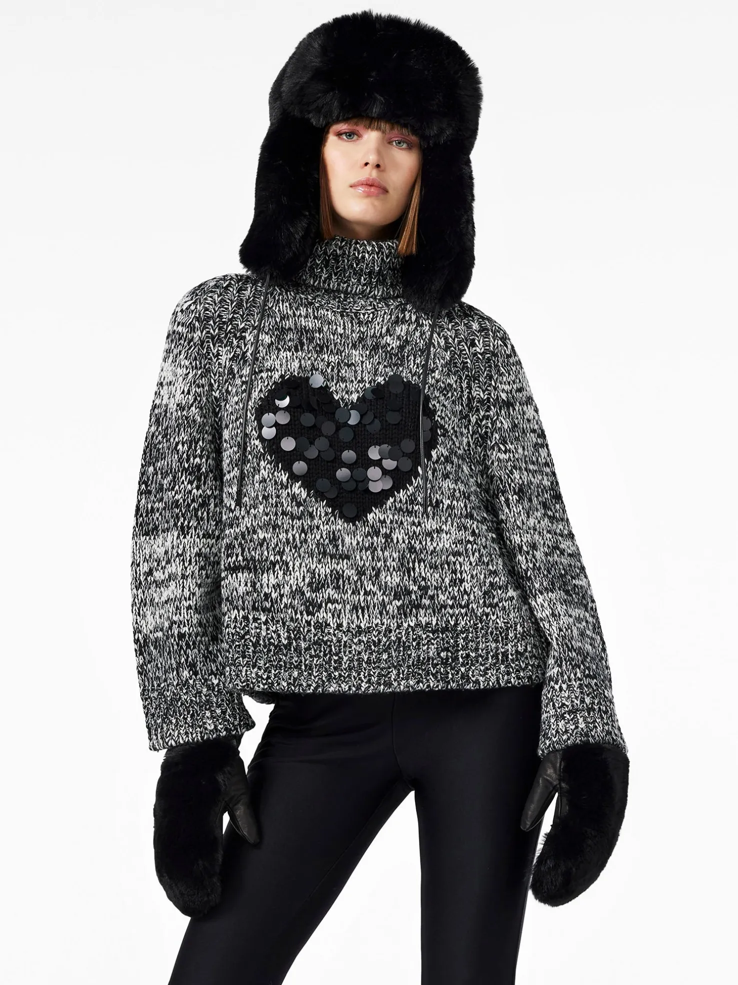 AIMEE Long Sleeve Knit Sweater