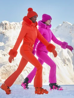 ANGELE FAUX BORDER Ski Suit