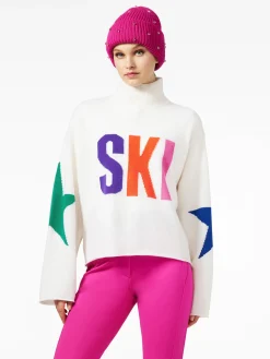 CALORE Long Sleeve Knit Sweater