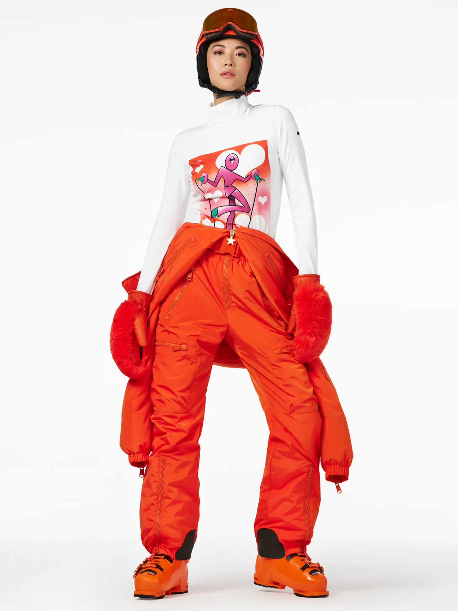 FEMME Long Sleeve Turtleneck Tee