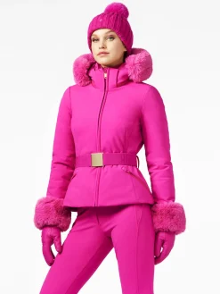 GISELLE FAUX BORDER Ski Jacket
