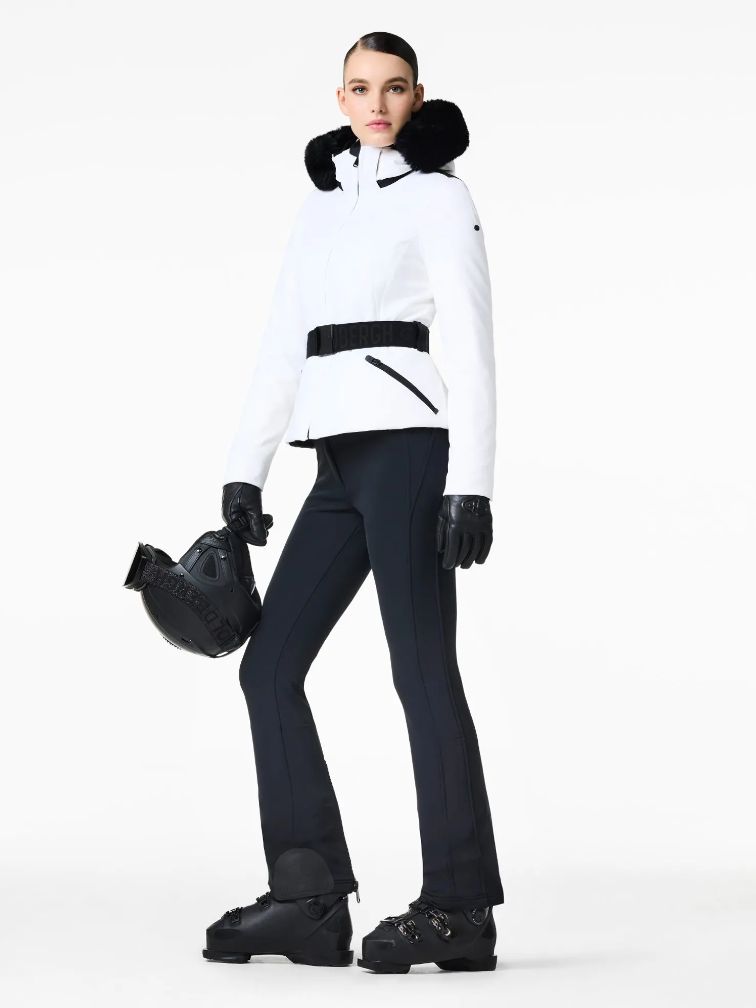 Hida Faux Border Ski Jacket