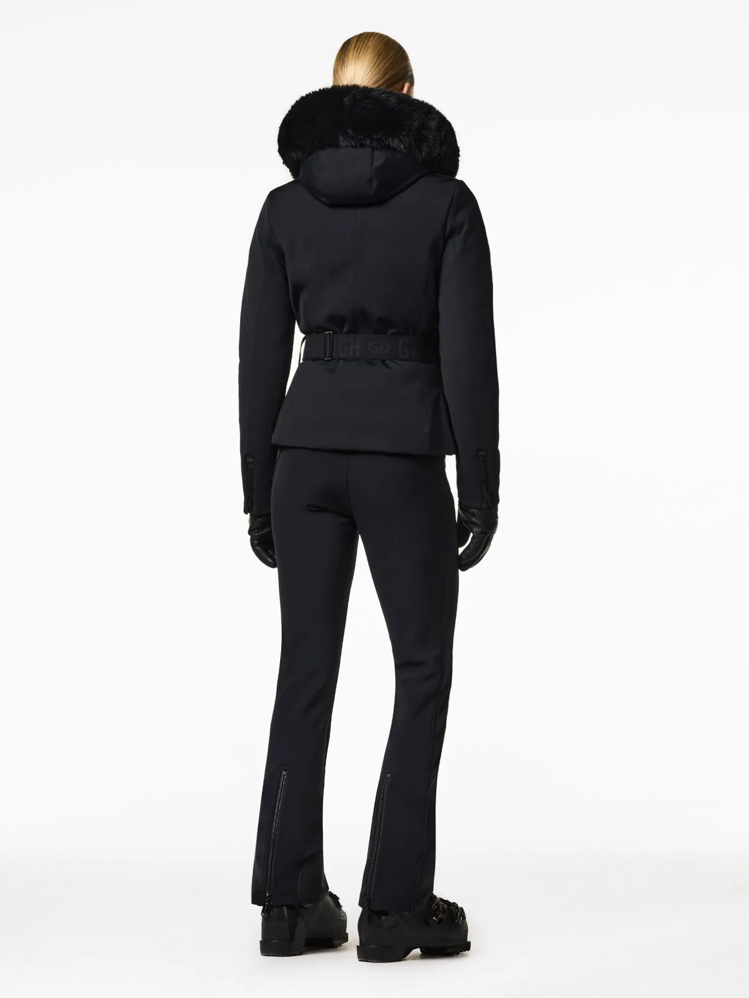 Hida Faux Border Ski Jacket