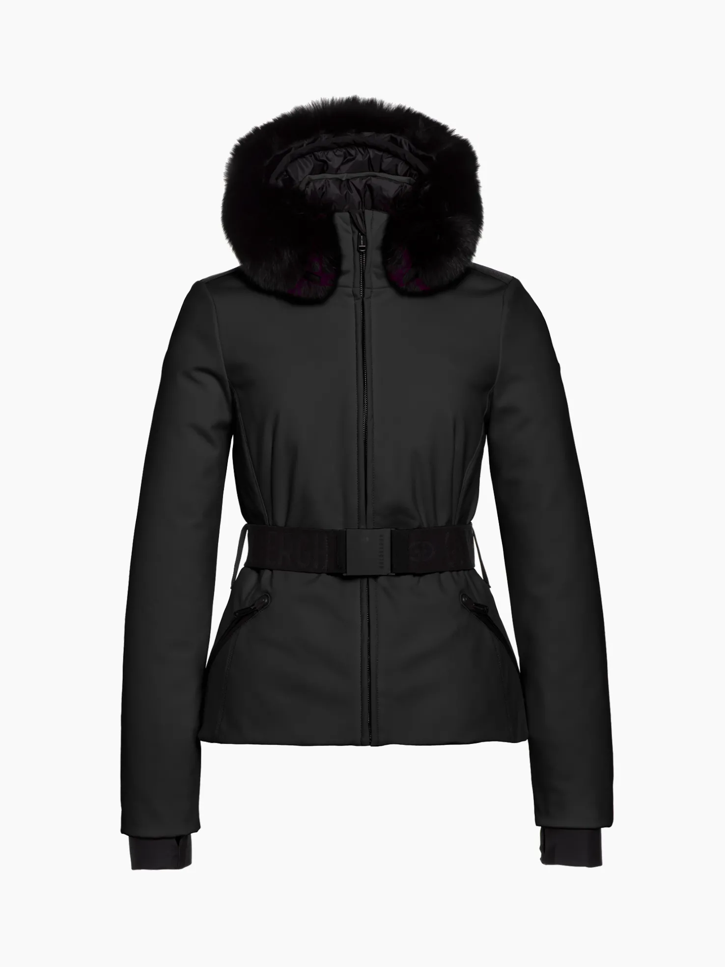 Hida Faux Border Ski Jacket