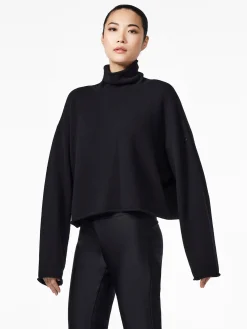 LOURDES Long Sleeve Knit Sweater