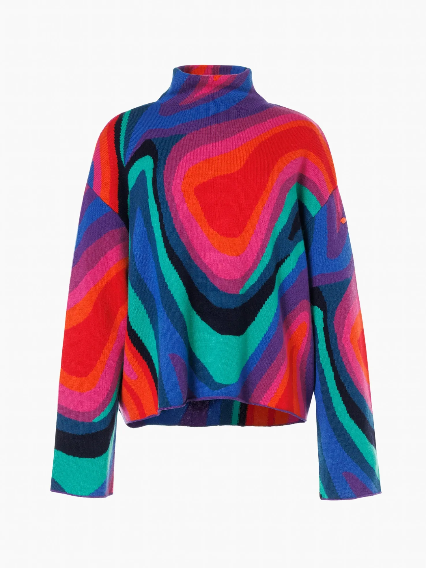 MARBRE Long Sleeve Knit Sweater