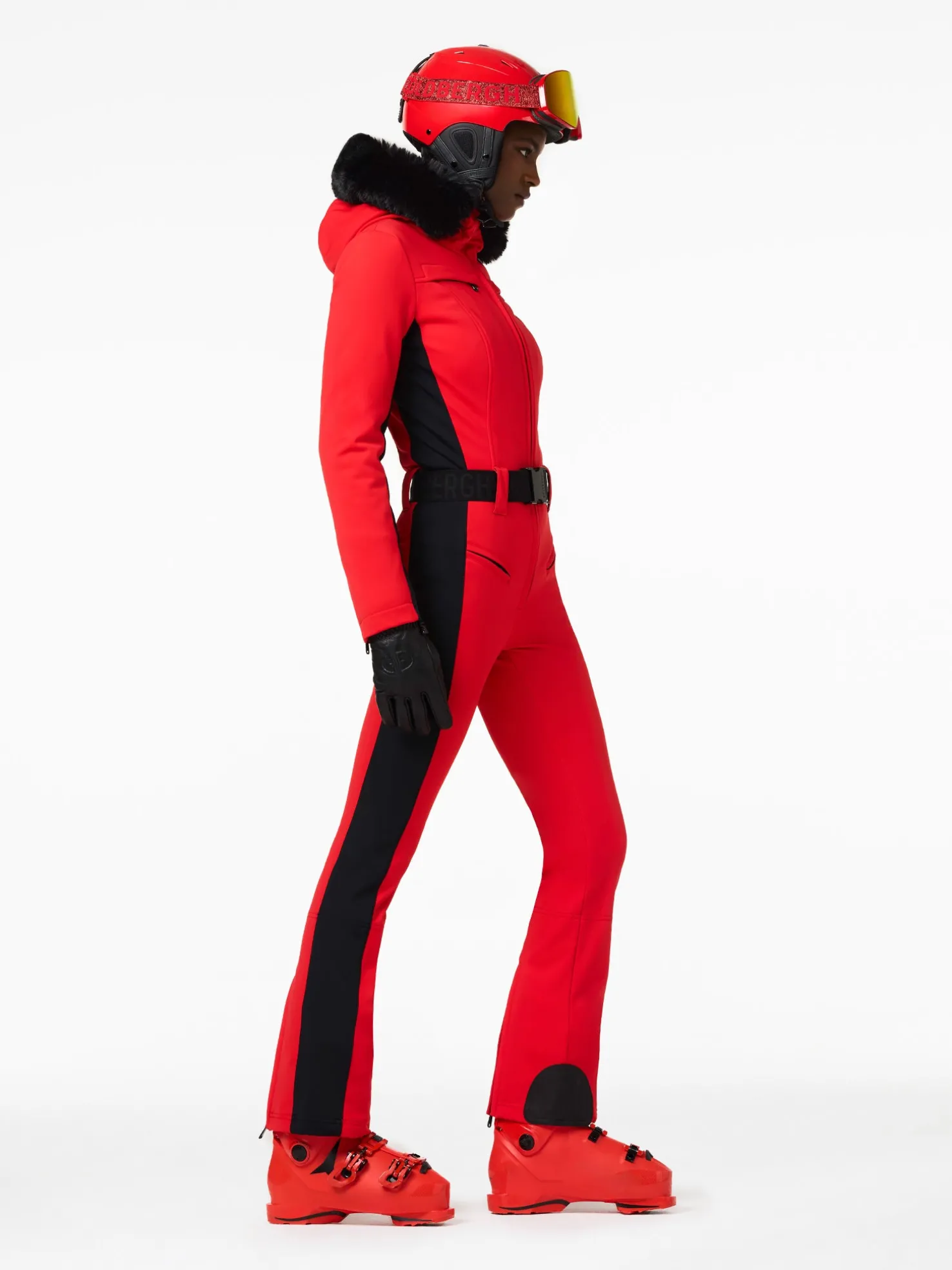 PARRY FAUX BORDER Ski Suit
