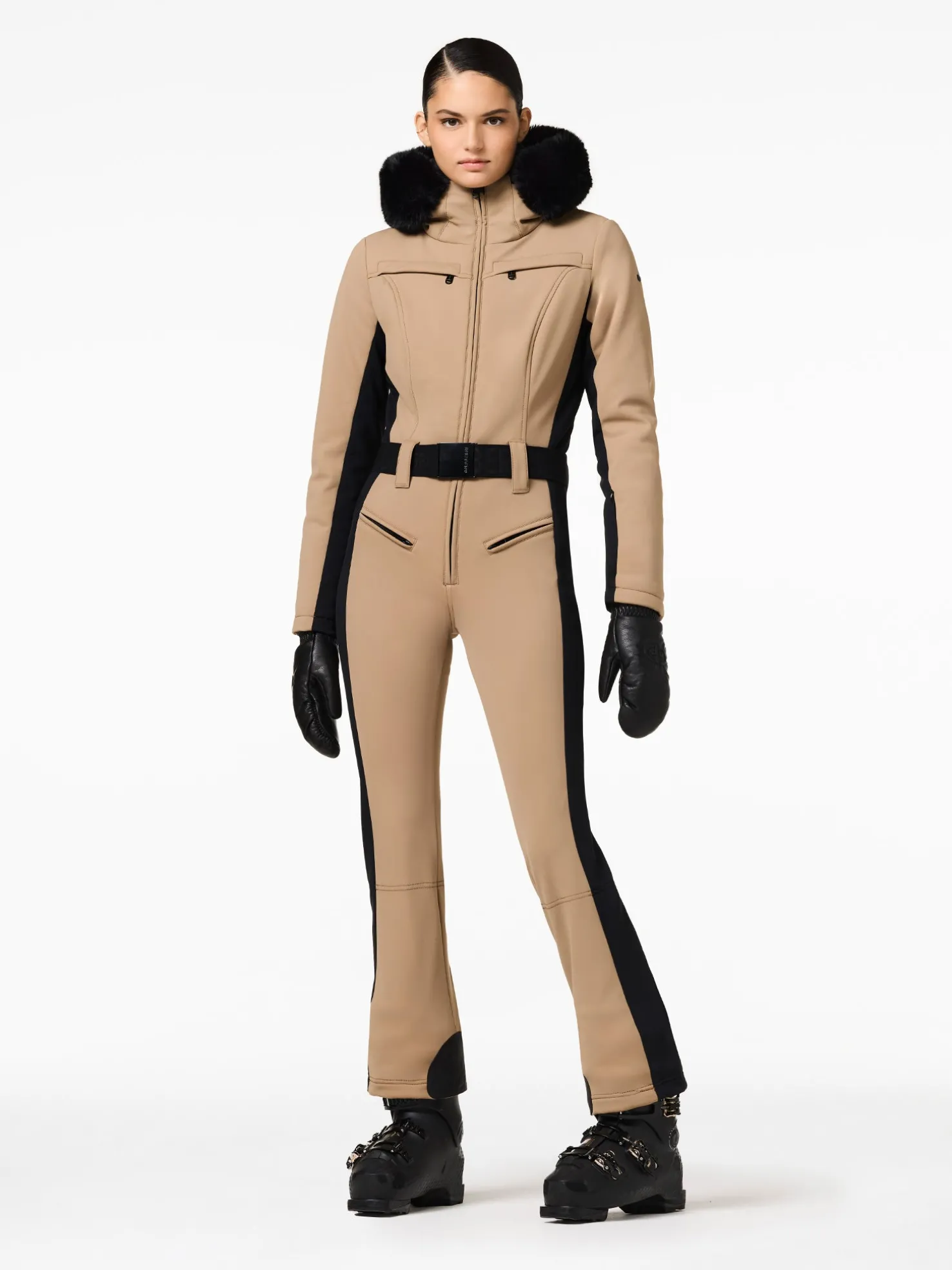 PARRY FAUX BORDER Ski Suit