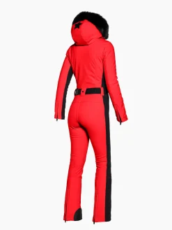 PARRY LONG FAUX BORDER Ski Suit