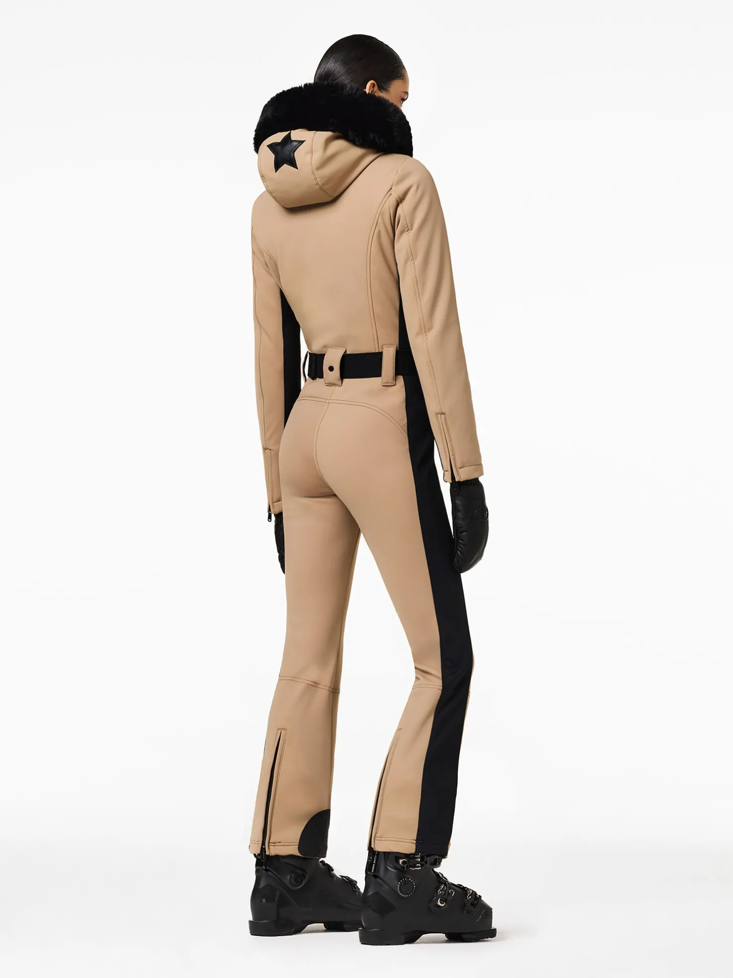 PARRY LONG FAUX BORDER Ski Suit